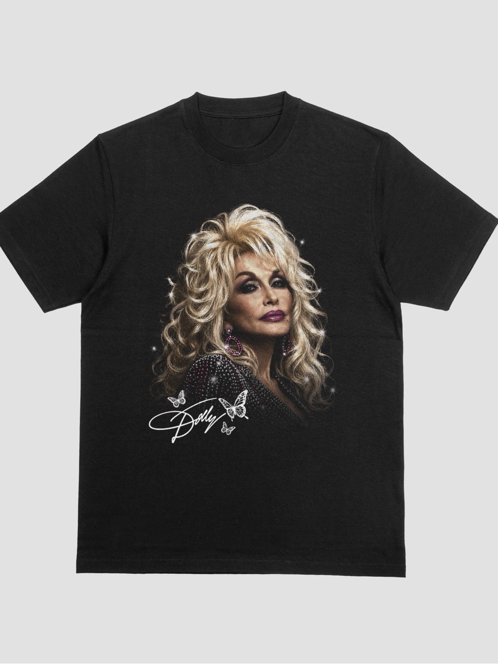 Black Women Hair Graphic Tee - Black
